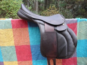 I bought this Schleese eventing saddle for 1/3 of its original price on eBay.